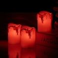 thumbnail image 6 of D-GROEE 5Pcs Flameless LED Candles, Changing Battery Operated Tealight, Flickering Electric Candles for Party, Festival, Halloween Decorations, 6 of 8