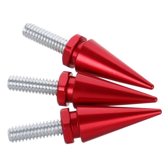 WORGEOUS 3pcs Metal Motorcycle Modification Windshield Mounting Bolts Nuts Fasteners Screws Nuts Motorcycle Modification Supplies