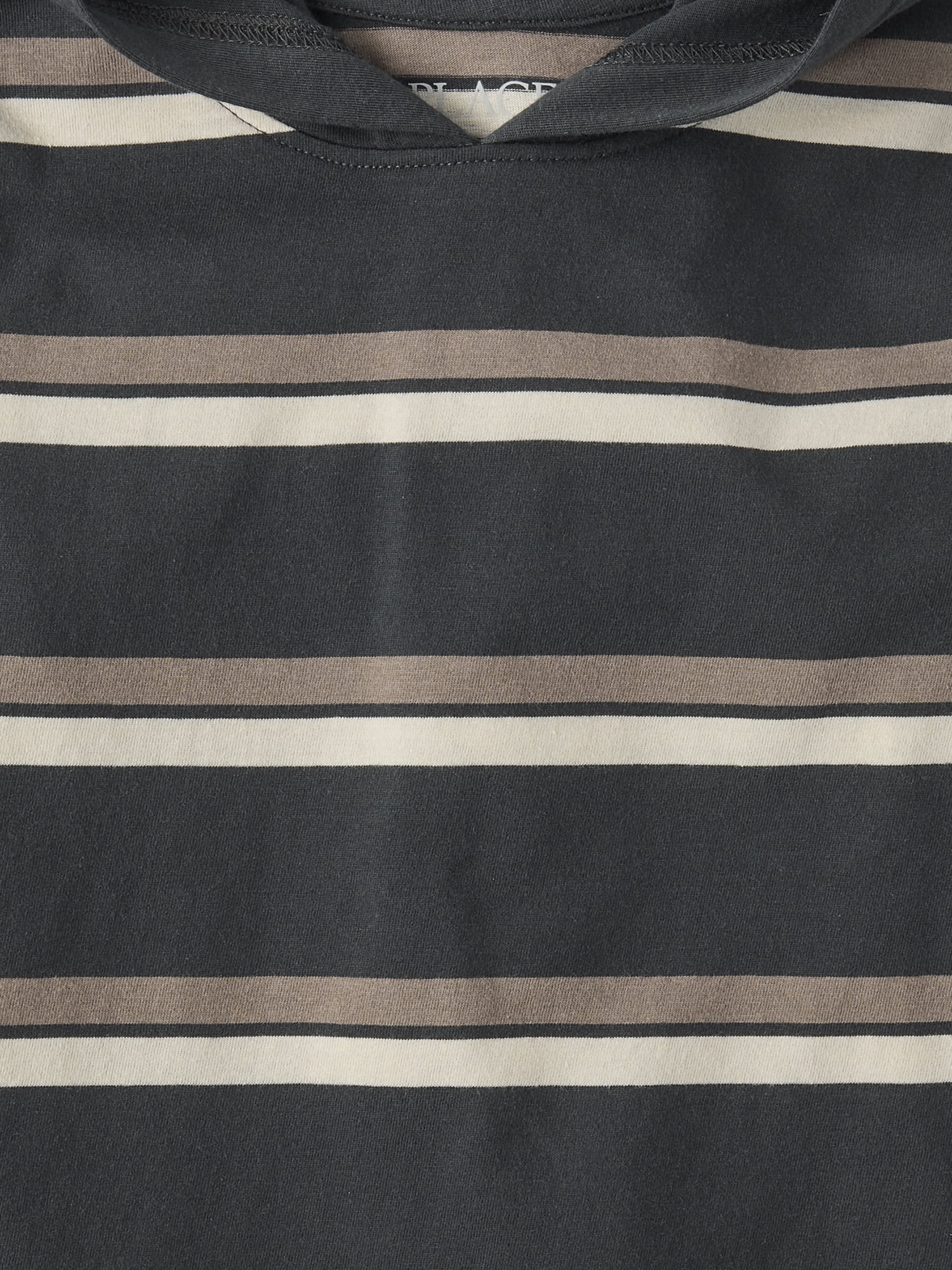 The Children's Place Boys Long Sleeve Stripe Hooded Top, Sizes XS-XXL
