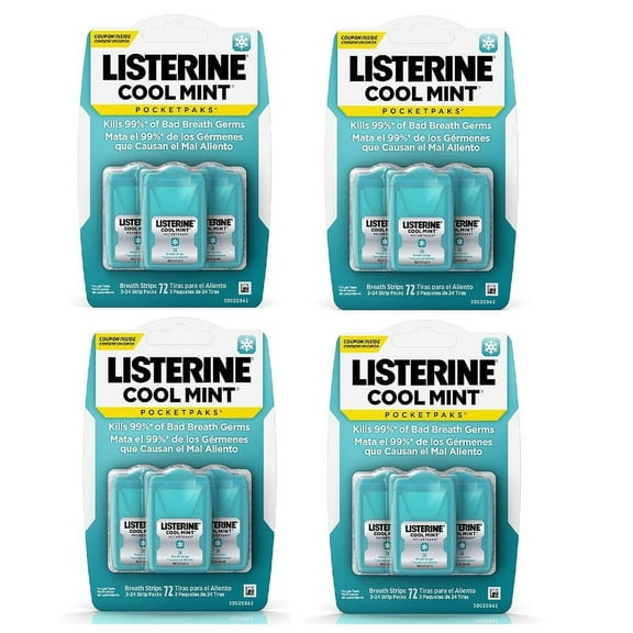 Listerine PocketPaks Cool Mint - 288 Breath Strips
