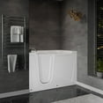 thumbnail image 4 of Meditub Collection 36 in. L x 60 in. W Whirlpool Jetted Bathtub with Left Drain in White with Powered Fast Drain, 4 of 4