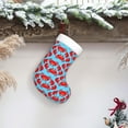 thumbnail image 6 of Yiaed Cartoon Crabs Print Christmas Stockings, Christmas Stockings Hanging Ornaments, Christmas Stockings for Family Christmas Holiday Decorations, 6 of 7
