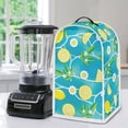 thumbnail image 5 of HELLHERO Food Processor Cover with Stylish Fitted Blender Dust Cover Top Handle Not Easy to Fade for Thanksgiving Lemon Green Leaf, 5 of 6