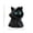 Blue, variant on Beforeyayn Mysterious Cape Cats Statue, resin witch cat statue for alternative home decor gothic room Adults