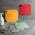 thumbnail image 3 of Square Silicone Drain Stopper Bathroom Floor Drain Cover Universal Cover, 3 of 19