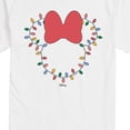 thumbnail image 3 of Disney - Christmas Lights Minnie Head - Men's Short Sleeve Graphic T-Shirt, 3 of 5