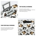 thumbnail image 5 of Bixox Washable French Bulldog3 Printed Luggage Cover, Fashion Suitcase Protector Fits for Medium luggage, 5 of 8