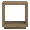 thumbnail image 2 of Evelyn&Zoe Tannen 22" Wide Rectangular Side Table, Antiqued Gray Oak, 2 of 8