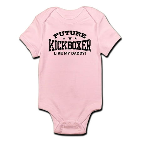 

CafePress - Future Kickboxer Like My Daddy Infant Bodysuit - Baby Light Bodysuit