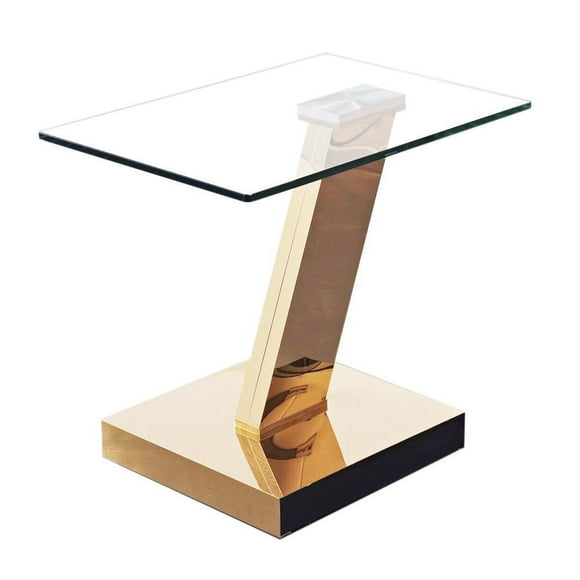 Canadian Manhattan End Table Gold
