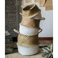 thumbnail image 3 of Straw Basket Pop Up Belly Basket, 3 of 11