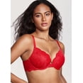 thumbnail image 5 of DOBREVA Women's Lace Push Up Bra Underwire, Padded, Full Coverage, Everyday Bras, 5 of 6