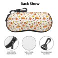 thumbnail image 3 of Sikiie Autumn Sunglasses Soft Case Neoprene Zipper Eyeglass Case, Zipper Portable Spectacle Cases for Men Women, 3 of 6