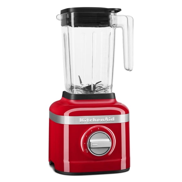 KitchenAid KSB1325PA K150 Licuadora trituradora de hielo de 3 velocidades, 40 onzas, color rojo pasi