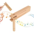 thumbnail image 3 of <p>Hand Noisemaker Toy Wooden Ratchet Toy Ratchet Instrument Toy Wooden Ratchet Noise Maker Orff Hand Noisemaker Rattle Instrument Toy For Sporting Events Games Celebrations</p>, 3 of 7