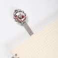 thumbnail image 2 of Rose Leopard Vintage Silver Lace-Edged Bookmark: a Gift for Readers and Book Lovers, 2 of 5