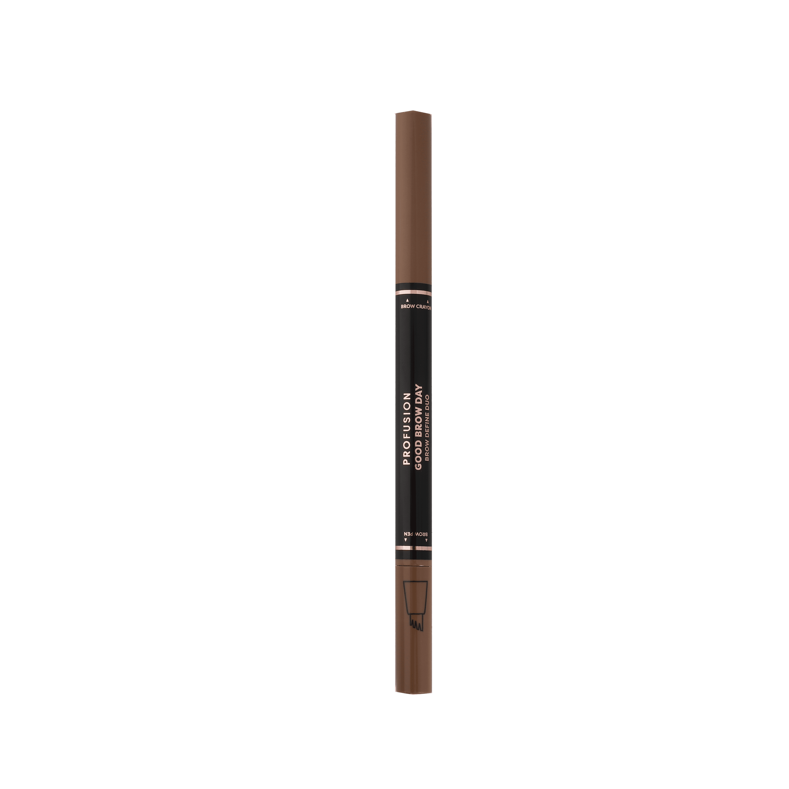 Profusion Cosmetics Good Brow Day - Brow Define Duo - Soft Brown