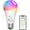1 PACK, variant on Smart Light Bulbs, 15W Color Changing Light Bulbs Compatible with Alexa Only, Alexa Light Bulbs, 15W RGBCW Bluetooth LED Lights for Bedroom, Living Room 4 Pack