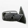 thumbnail image 2 of For Ford Fusion Door Mirror 2006 07 08 09 2010 Passenger Side | Power | Non-Heated | Textured Black | Replacement For FO1321325 | 6E5Z 17682 A, 2 of 4