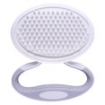 thumbnail image 2 of Pet Life ® 'Gyrater' Swivel Travel Silicone Massage Grooming Cat Brush, 2 of 4