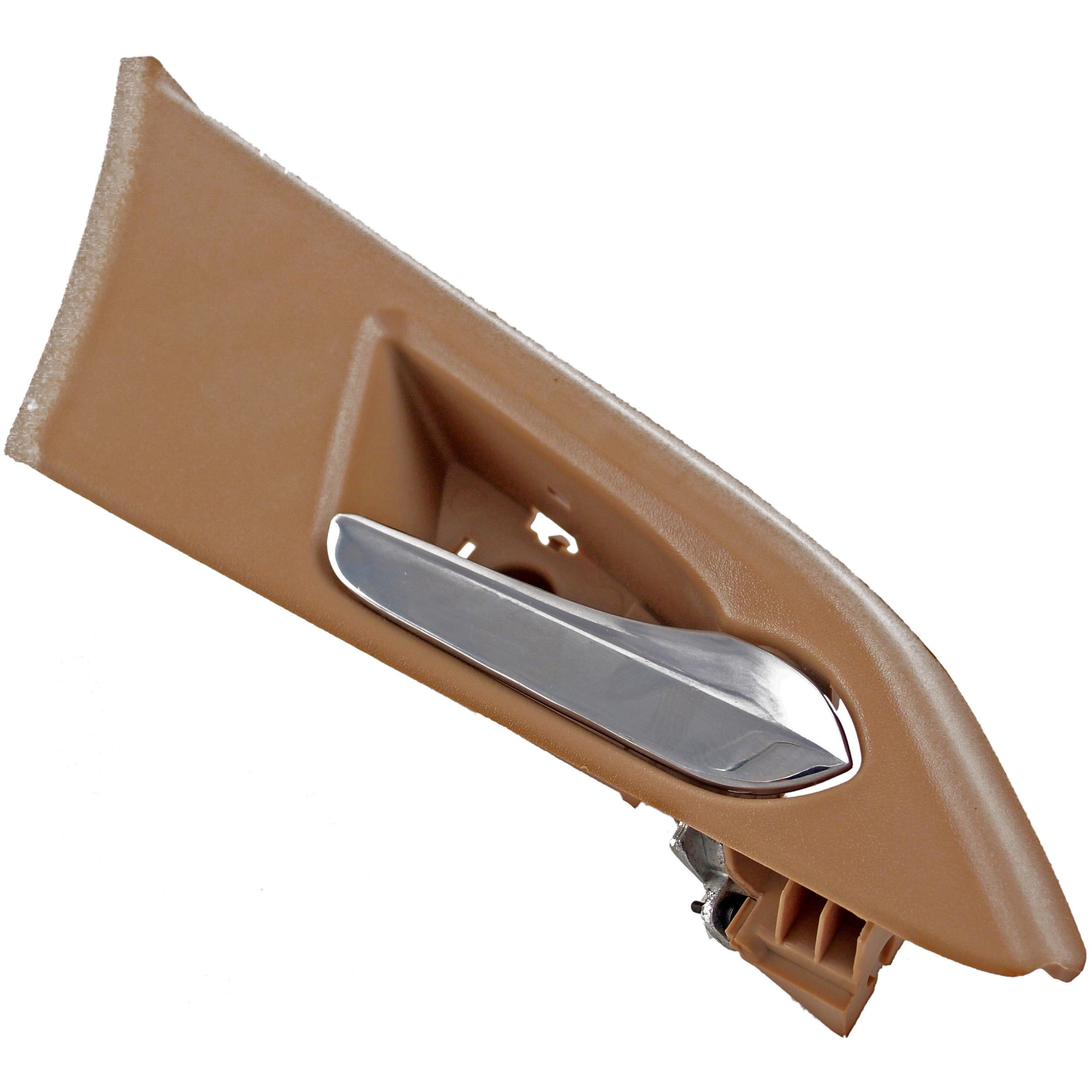 Dorman 82526 Front Passenger Side Interior Door Handle for Specific Cadillac Models, Chrome Lever; Beige Housing