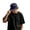 Dark Blue, variant on Unisex Adjustable Hop Baseball Cap With Flat Brim For Everyday Streetwear Style No Waster Cap