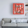 thumbnail image 3 of Laura Marshall 'Retro Holiday IV Red' Canvas Art, 3 of 3