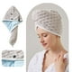 thumbnail image 1 of Microfibra Toalla para el cabello, turbantes para el cabello, toallas de secado rápido para cabello rizado, envoltura para el cabello de mujer, Gris, 1 of 8