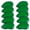 Green, variant on 10Pcs PU Leather Golfs Iron Head Cover Waterproofs Golfs Club Head Cover Putter Protector Golfs Headcover Protective Cover