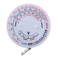 thumbnail image 4 of Cinta métrica del de corporal - IMC Cintura Peso Medición de salud Forma redonda Sunnimix Índice de Masa Corporal de la cinta, 4 of 7
