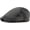 Black, variant on Newsboy Cap for Men Adjustable Flat Ivy Gatsby Cabbie Driving Hat Breathable Denim Cotton Golf Cap