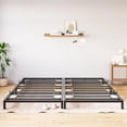 thumbnail image 5 of Aoile King Bed Frame, Heavy Duty Metal Platform Bed Frame, No Box Spring Needed, Noise Free, Easy Assembly, Black, 6"H, 5 of 6