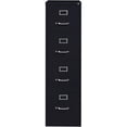 thumbnail image 4 of Cooper 22" 4-Drawer Modern Metal Letter Width Vertical File Cabinet in Black, 4 of 11