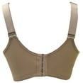 thumbnail image 3 of BIMEI Women Mastectomy Bra Breast Prosthesis with Pockets Wirefree Comfort Plus Size Everyday Bra 2452,Khaki,36 for B/C/D, 3 of 7