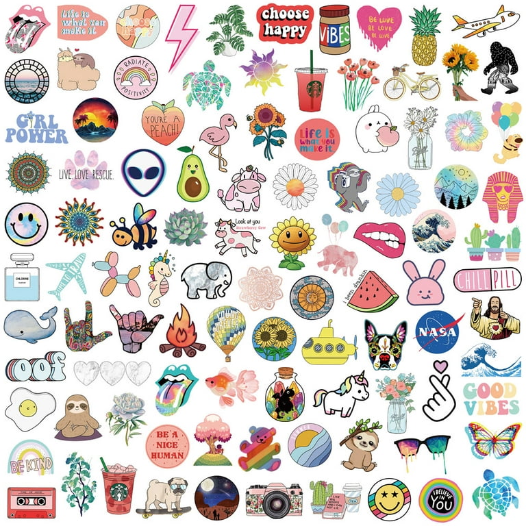 10/30/50PCS Cartoon Colorful Fantasy Animals Stickers DIY Toys Laptop  Luggage Skateboard Suitcase Car Graffiti