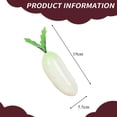 thumbnail image 2 of Simulación de espuma, modelo de frutas y verduras, simulación de adornos de accesorios de manzana y limón, 2 of 5