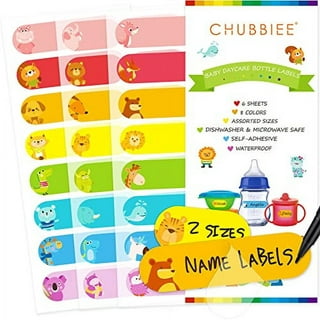 128pcs Baby Bottle Labels for Daycare, School Name Labels for Kids, Daycare  Labels, Self-Laminating Write-On Waterproof Dishwasher Safe Self-Adhesive  Label Stickers, Kids Name Tags Stickers 