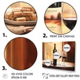 thumbnail image 3 of Designart "Nebbiolo Whispers II" Wine Floater Framed Canvas Art Print, 3 of 5