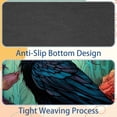 thumbnail image 4 of Crow Desk Pad Mouse Mat Desk Mat - Square 8.3x9.8 Inch Non-Slip Rubber Bottom Printed, Suitable for Office and Gaming, 4 of 6