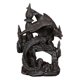 thumbnail image 1 of Figura dragón WDOplteas Halloween Tema del Festival Negro B, 1 of 7