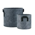 thumbnail image 5 of Felt Planting Bags 25x30x30cm 5pcs Set Garden Bags for Plants Nursery Growing Bags Seedling Plant Bag Black, 5 of 9