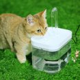 thumbnail image 1 of CBFFDC Pet Drinking Feeder High Capacity Automatic Pet Water Circulation Flow Filter Box Semi transparent Dog Water Dispenser, 1 of 6