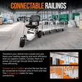 thumbnail image 6 of SuperHandy Heavy-Duty Cargo Trailer & Utility Cart - 1200 lbs Capacity, 8" Casters, Compatible with SuperHandy Electric Tugger, 6 of 8