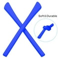 thumbnail image 4 of Uxcell Glasses End Tips 6 Pairs Eyeglass Anti Slip Ear Sock Pieces Tube Sleeve Replacement Temple, Blue Style 2, 4 of 5