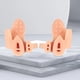 thumbnail image 1 of 1 par de espaciadores ortopédicos Hallux Valgus de 3 orificios Corrector de dedo en martillo suave elástico, 1 of 6