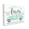 thumbnail image 2 of Bunny Hop Farms Sign Easter Egg Green Truck Canvas Art, 40 x 30, By Lil' Rue, 2 of 6