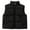 Black, variant on Infant Girls Padded Vest Insulated Sleeveless Quilted Padded Jacket Child Thermal Warm Lightweight Winter Coats Green,Sized 1-2