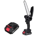 thumbnail image 2 of 8 Inch Brushless 88VF Electric Chain Saw Mini Chainsaw Rechargeable Wood Cutter Pruning Garden Power Tool For 18V Battery, 2 of 7