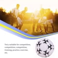 thumbnail image 4 of Balón de fútbol profesional Yuarrent tamaño 5 juego de práctica Deportes aire libre Blanco negro, 4 of 6
