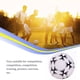 thumbnail image 5 of Toystoory Balón de fútbol profesional de cuero PU tamaño 5 partido de fútbol portátil juego de deportes al aire libre para niños adultos Deportes y aire libre Blanco negro, 5 of 6